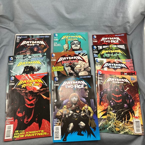Batman & Robin DC Comic Books Lot 2012 Series 15 Issues + Lenticular - Picture 2 of 5